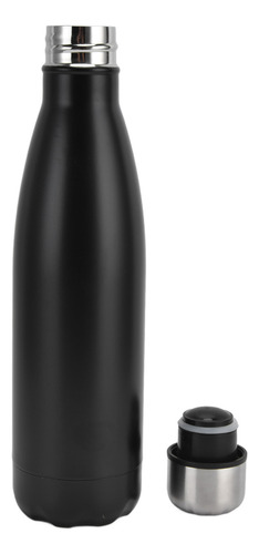 Termo De Viaje Con Forma De Cola Negra De Acero Inoxidable