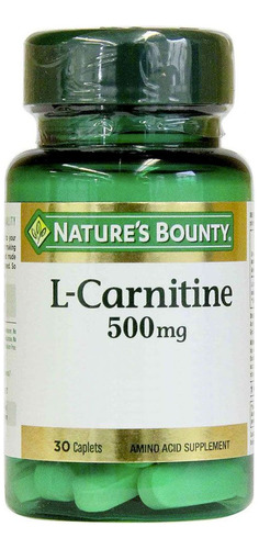 Natures Bounty L-carnitine 500mg Adelgazante Quemador Grasa