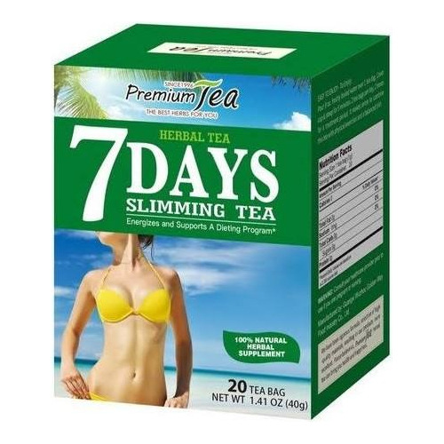 Té Reductor De Grasa Corporal Y Abdominal 20 Bolsitas