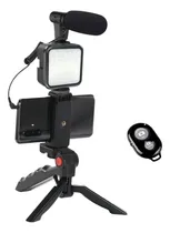Comprar Kit Grabar Video Estabilizador Cámara Reflex Trípode Celular