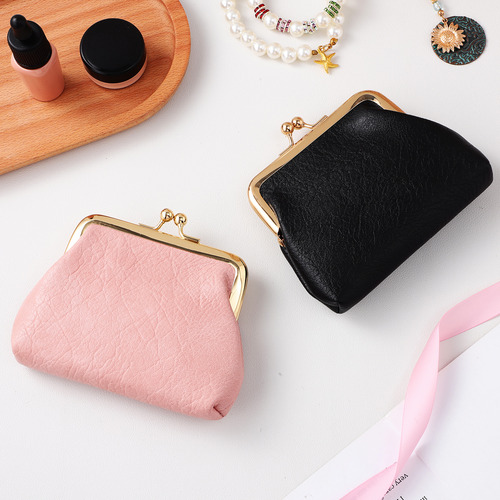 Bolsos De Pulsera Para Mujer, Llavero Retro, Minibolso, Mone