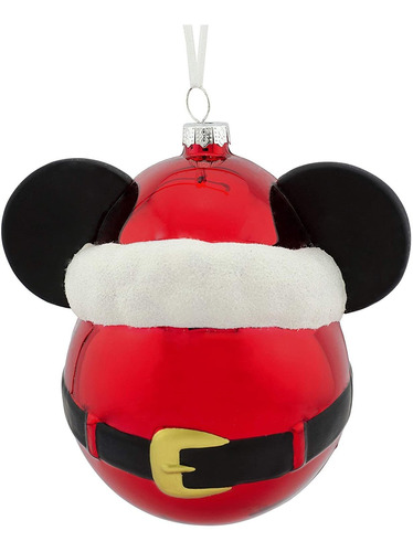 Icono De Disney Mickey Mouse Navidad Ornamentos Con El ...