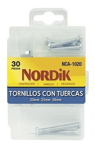 Juego De Tornillos Con Tuercas