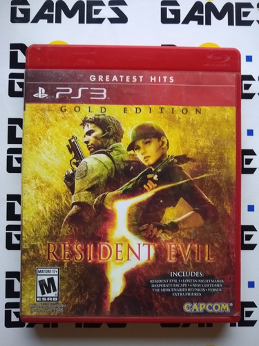 Resident Evil 5 Gold Edition - Físico - Ps3