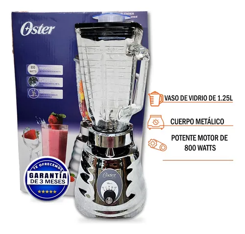 Potencia de licuadora oster sale