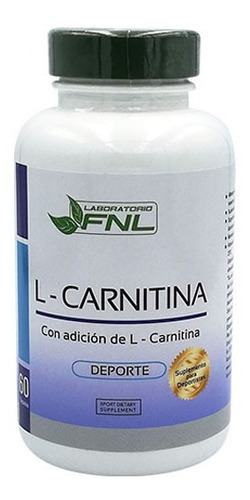 L- Carnitina Fnl 60 Capsulas.  Fitness