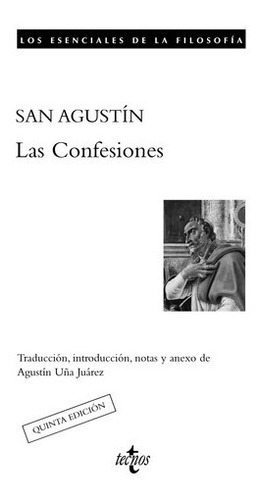 Las Confesiones - Agustin San Agustin, de Agustin San Agustin. Editorial Tecnos en español