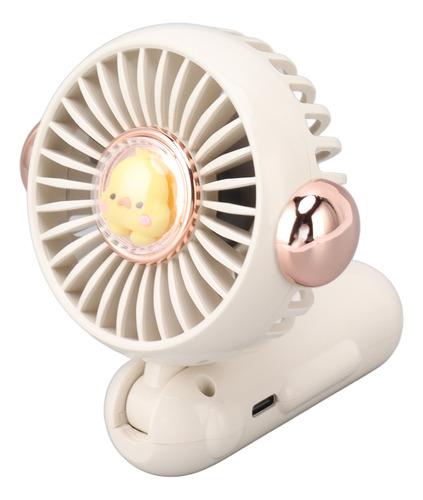 Miniventilador Plegable, Bonito Y Ligero, De 900 Mah, Ajusta