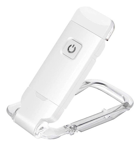 Luz Usb Recargable Con Clip Para Libros, Lectura Que Cuida L