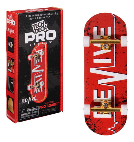 Tech Deck, Revive Pro Series - Tabla De Dedos Con Pantalla .