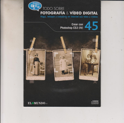 F10 - Cd Fotografia & Video Nº 45 Clear Photosshop R$ 9,00