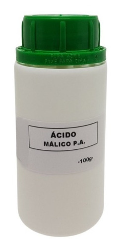Ácido Málico (dl) P A - Com 100g - Em Pó - Synth
