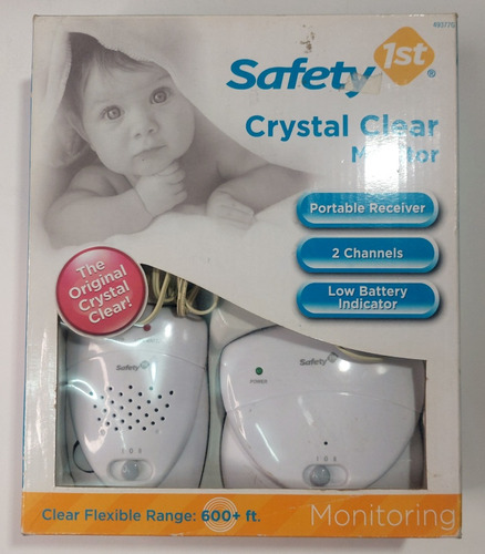 Monitor De Audio Para Bebes Safety Crystal