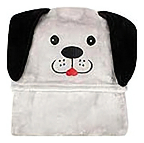 Manta Para Bebê Brw1713 Com Capuz Dog 80x80cm Tex Cor Marrom