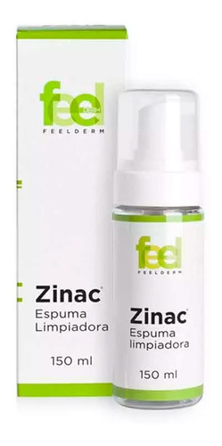 Zinac Espuma Limpiadora 150 Ml.