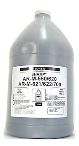 Recarga De Toner Sharp 1500 Grms Sharp 550 620 700