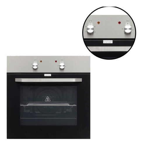 Horno Electrico Clever 5 Funciones Termostato 2585 Parrilla