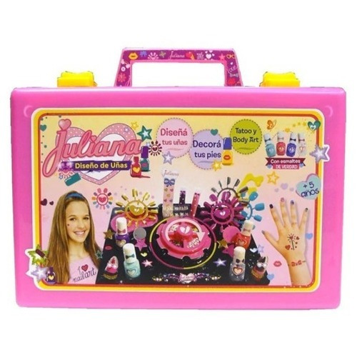 Valija De Juguete Juliana Diseño De Uñas Chica Toys Palace