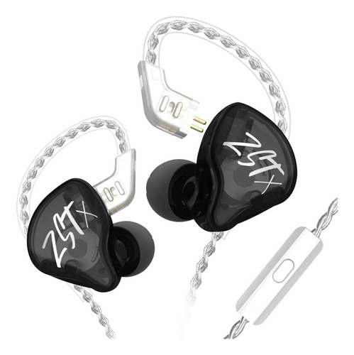 Monitores Internos De Kz Zst X, Auriculares Dynamic Dynamic
