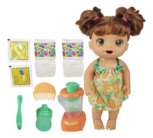 Baby Alive Muneca Con Licuadora Magica Golosina Tropical