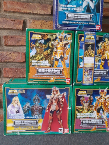 Saint Seiya Myth Cloth - Generales Marinos + Poseidon Roe