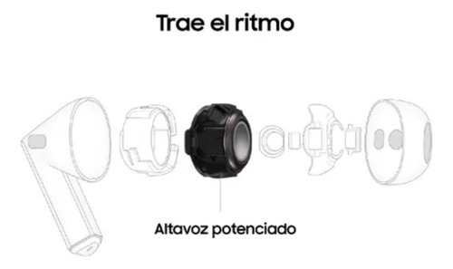 Auriculares Samsung Galaxy Buds 3 Sm-r630nza In-ear Gris