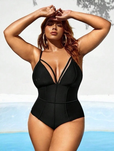 Mallas Importadas Talles Grandes Enterizas Modelos Exclusivo Ajustable 44/46