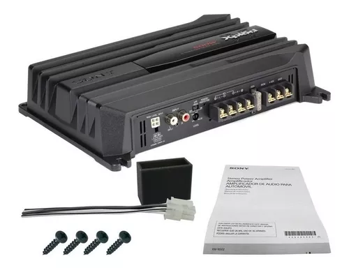 Amplificador Stereo Sony Xplod XM-N502 de 2 canales.