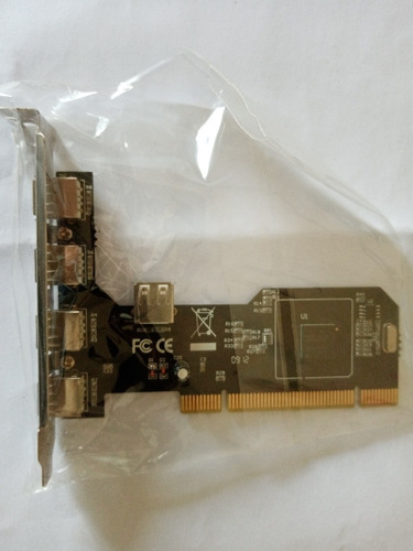 Tarjeta Pci Usb 2.0 X 5 Puertos