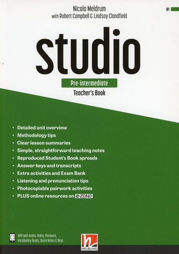 Studio - Pre-intermediate - Tch's + E-zone