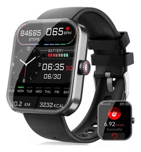 S Medidor De Glucosa En Sangre Smart Watch Para Hombres S