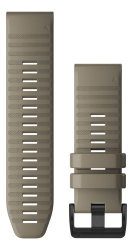 Quickfit 26 Watch Band - Dark Sandstone Silicone