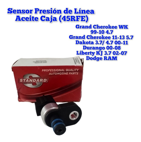 Sensor Presión Línea Aceite Caja Liberty Kj 2002-2007 45rfe