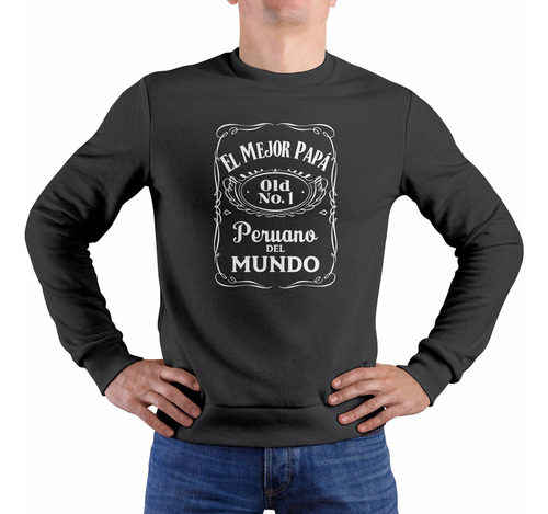 Polera El Mejor Papá Peruano (d1120 Boleto.store)