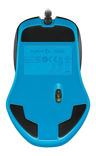 Mouse Gamer Óptico G300 Usb Original Logitech G Color Negro