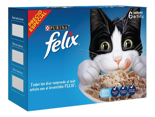 Felix Surtido Latas Pague 5 Lleve 6 165 Gr