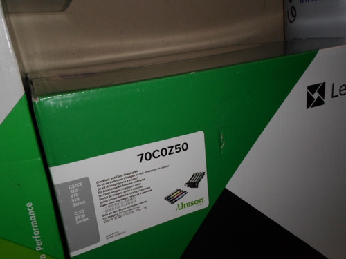 Lexmark 70C0Z50 Kit de imágenes de Color y Negro Caja Sellada 