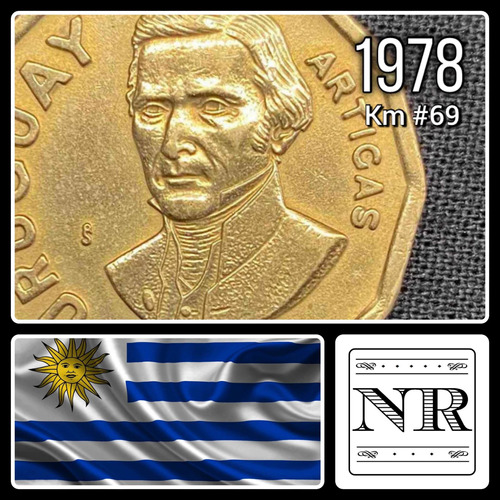 Uruguay - 1 Peso - Año 1978 - Km # 69 - Artigas