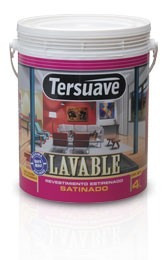 Latex Lavable Satinado Estirenado Revestimiento Tersuave X20