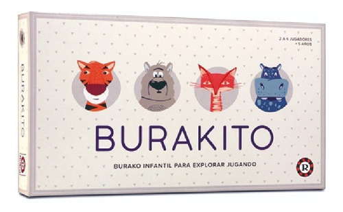 Burakito Juego De Mesa Burako Infantil Niños Ruibal 1750