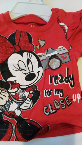 Conjunto Minnie Mouse Para Bebé 2 Pzas. Disney Baby