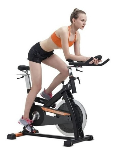 Bicicleta Fija Indoor Head H681 Spinning Color Negro