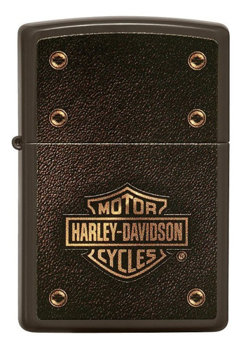 Encendedor Zippo Harley Davidson Cafe Escudo - Cod 49466