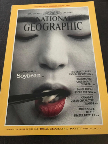 Revista National Geographic Ingles. Años 80,90y 2000