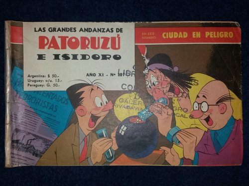 Andanzas De Patoruzu Original Numero 127 Ciudad En Peligro 