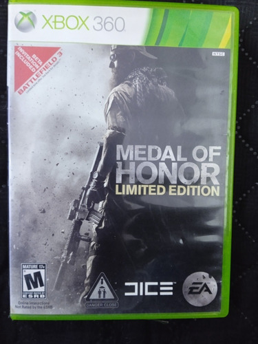 Medal Of Honor Limited Edition Xbox 360
