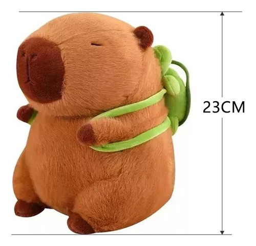 Peluche Capibara, Animal Capybara Niños Bebe Color Correa De Tortuga Correa De Tortuga