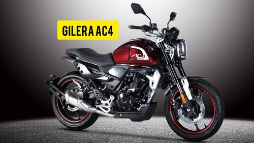 Imagen 3 de 14 de Moto Gilera Ac4 0km Nueva 2023 Entrega En 2hs Ruta 3 Motos