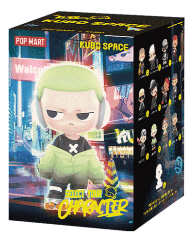 Figura Kubo Space.select Your Character.popmart Sorpresa Box