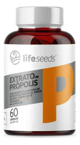 Própolis 650mg + Vit D3 2000ui + Vit E C B A Selênio E Zinco Sabor Sem Sabor